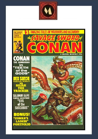 Savage Sword of Conan Magazine #23 - Marvel - 1979