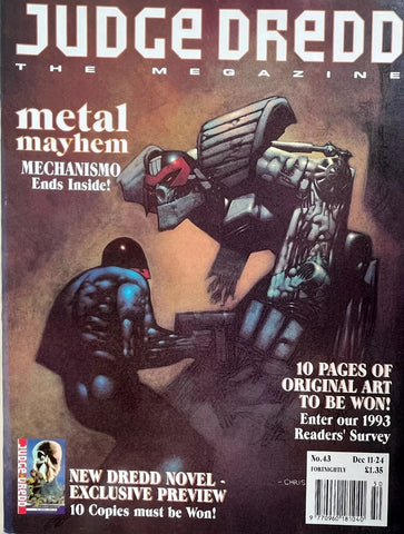 Judge Dredd Megazine #43 - 2000AD - 1993