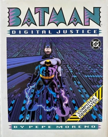 Batman: Digital Justice HB GN - DC Comics - 1990