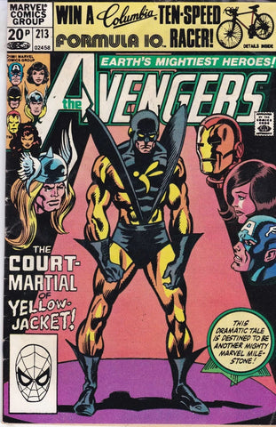 The Avengers #213 - Marvel Comics - 1981