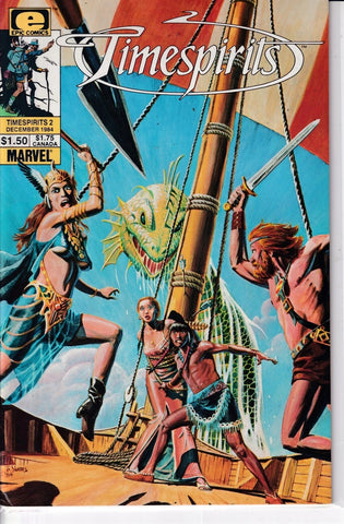 Timespirits #2 - Marvel/Epic Comics - 1985