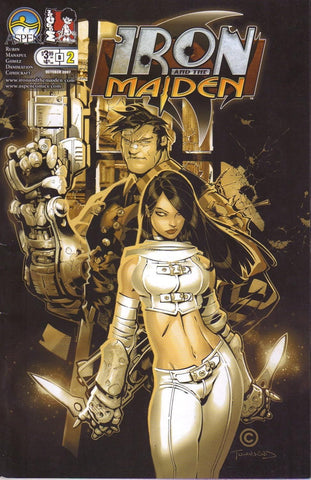 Iron and the Maiden #2 - Aspen Comics - 2007 - Cover B