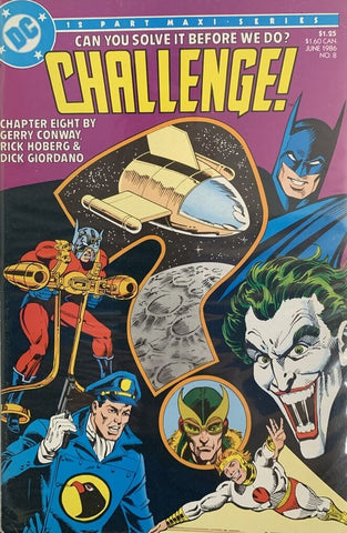 Challenge #8 - DC Comics - 1986