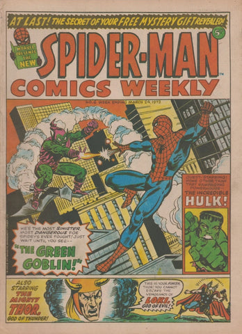 Spider-Man Comics Weekly #6 - Marvel Comics - 1973