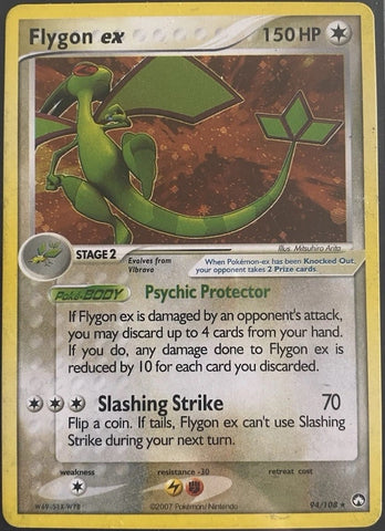 Flygon 94/108 - Pokémon Card - EX Power Keepers - NON-Holo