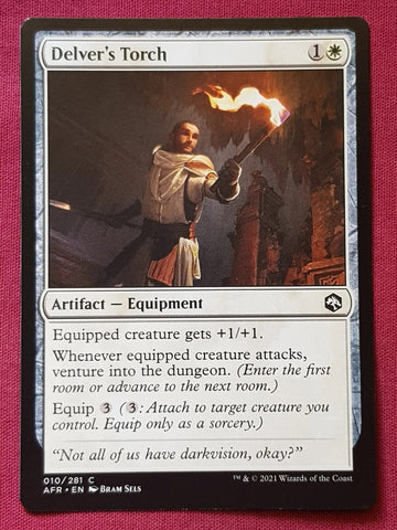 "Delver's Torch" x4 - Magic The Gathering Card - AFR 2021 - 4-Card Playset