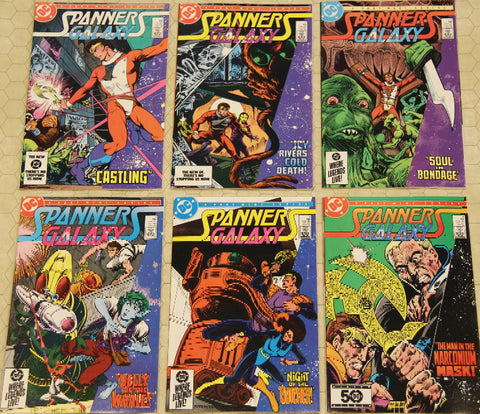 Spanners Galaxy #1 - #6 (6x Comics SET) - DC Comics - 1984/5