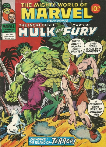 Mighty World of Marvel #291 - Marvel Comics - 1978