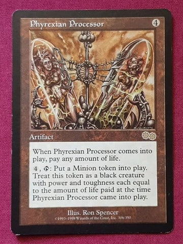 "Phyrexian Processor" - Magic The Gathering Card - Urza's Saga