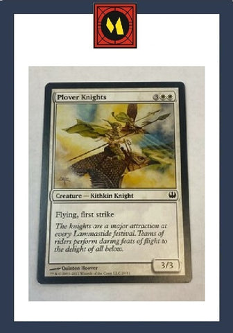 "Plover Knights" - Magic The Gathering Card - Knights vs Dragons