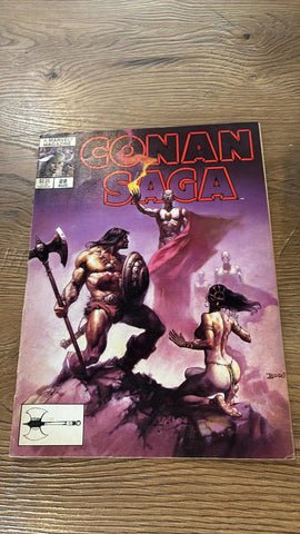 Conan Saga #28 - Marvel Magazines - 1989