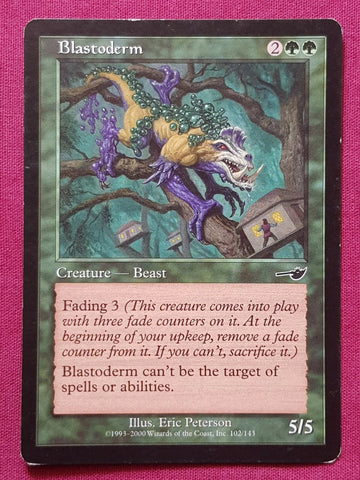 "Blastoderm" - Magic The Gathering Card - Nemesis