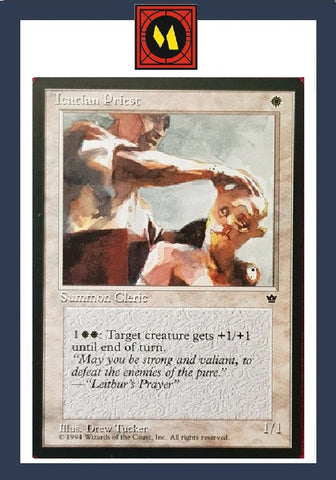 "Icatian Priest" - Magic The Gathering - Fallen Empires 4-Cards Playset