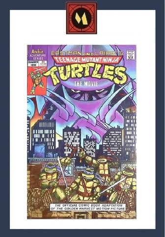 Teenage Mutant Ninja Turtles: The Movie - Archie Comics - Summer 1990