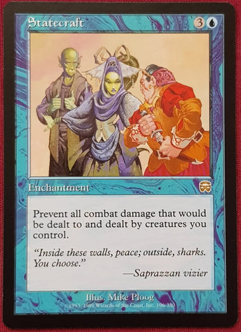 "Statecraft" - Magic The Gathering Card - Mercadian Masques