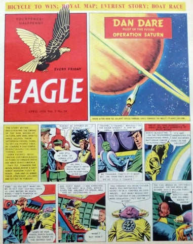 Eagle Comic Vol.5 No.14 - British - 1954