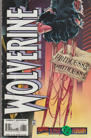 Wolverine #98 - Marvel Comics - 1996
