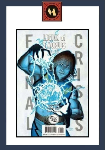 Final Crisis: Legion Of 3 Worlds #1 x2 Covers - DC Comics - 2008