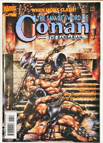 Savage Sword of Conan #228 - Marvel Magazines - 1994
