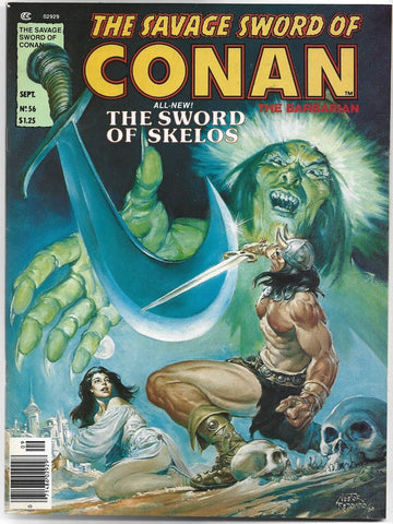The Savage Sword of Conan #56 - Curtis Magazines - 1980