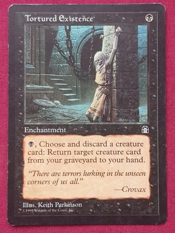 "Tortured Existence" - Magic The Gathering Card - Stronghold
