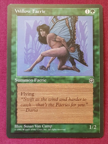 "Willow Faerie" x4 - Magic The Gathering Card - Homelands - 4-Card Playset