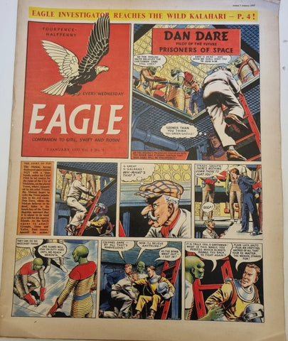 Eagle Comics Vol.6 Nos 1 to 10 (Run of 10x Comics) - British - 1955