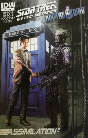 Star Trek: Next Generation: Doctor Who: Assimilation #6 - IDW - 2012
