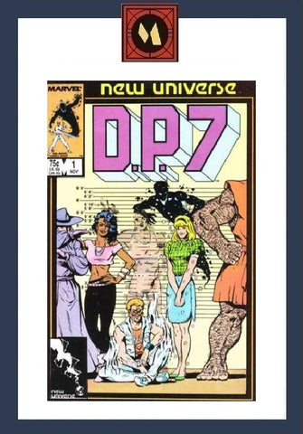 D.P.7 #1 - Marvel Comics - 1986
