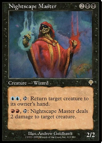 "Nightscape Master" - Magic The Gathering - Invasion