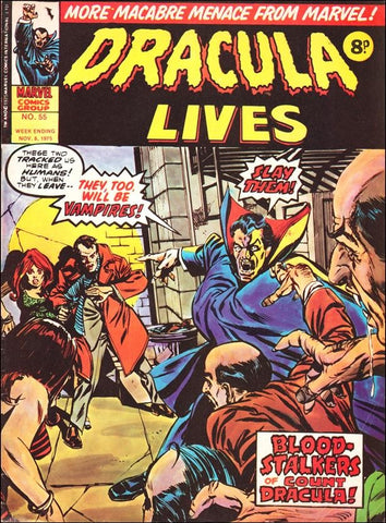 Dracula Lives #55 - Marvel Comics / British - 1975