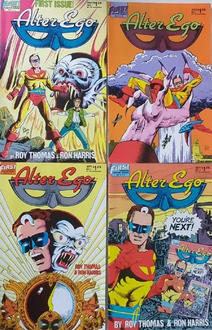 Alter Ego #1-4 (SET) - First Comics - 1985