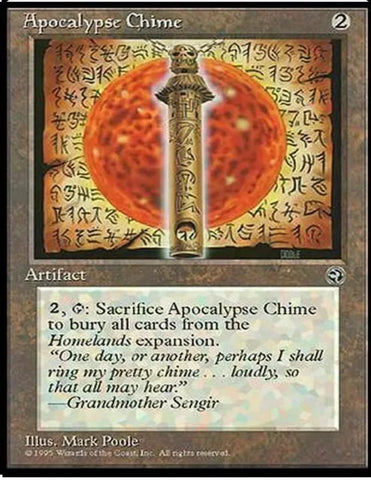 Apocalypse Chime - MTG Magic the Gathering Card x 2