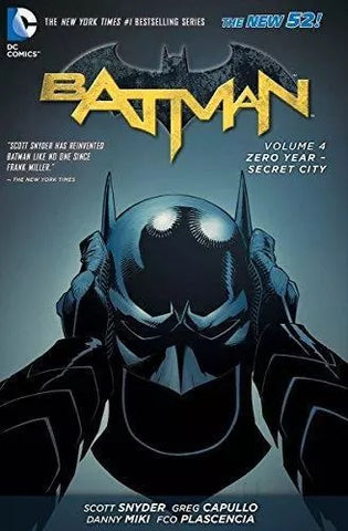 Batman Vol 4 Zero Year - Secret City - DC Comics - 2015 - (The New 52) Hardback