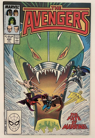 The Avengers #293 - Marvel Comics - 1988