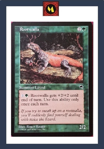 "Rootwalla" x4 - Magic The Gathering - Tempest - 4-Card Playset