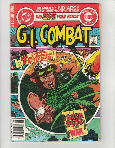 GI Combat #213 - DC Comics - 1980