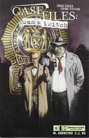 Case Files: Sam & Twitch #19 - Image Comics - 2005