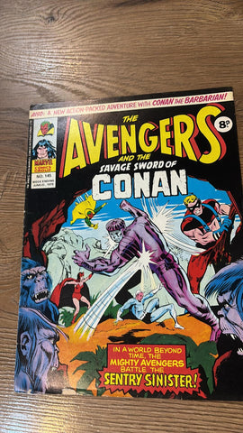 The Avengers #145 - Marvel/British - June 1976