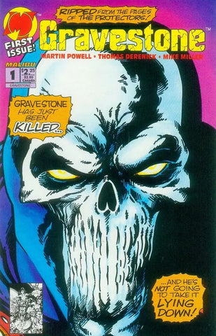 Gravestone #1 - Malibu Comics - 1993