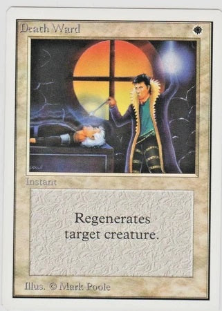 "Death Ward" - Magic The Gathering - Unlimited