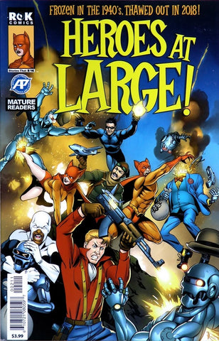 Heroes at Large #1 - Antarctic Press - 2019 - Variant Cover