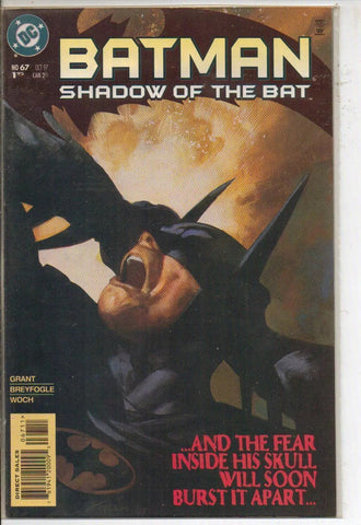 Batman: Shadow Of The Bat #67 - DC Comics - 1997