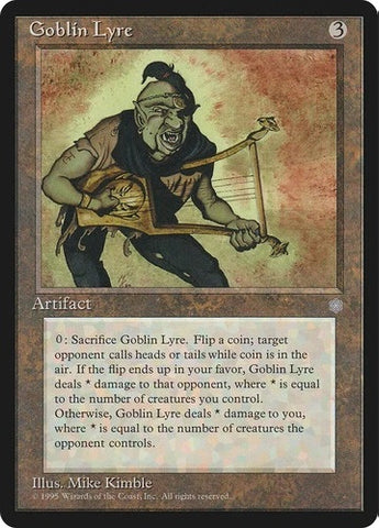 "Goblin Lyre" - Magic The Gathering - Ice Age