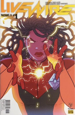 Livewire #1 - Valiant Comics - 2018 - Pre-Order Edition