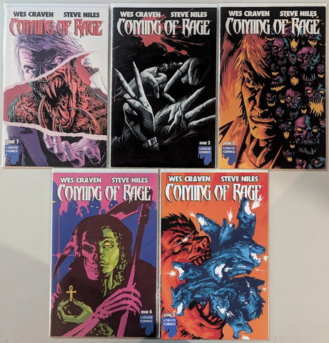 Coming Of Rage #1 - #5 (5x Comics RUN) - Liquid Comics - 2015
