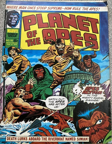 Planet of the Apes #18 - Marvel Comics / British - 1975