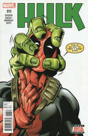 Hulk #13 - Marvel Comics - 2015
