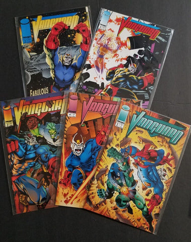 Vanguard #1 - #5 (5x Comics LOT) - Image Comics - 1993