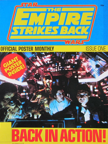 Star Wars Empire Strikes Back #1 - Official Poster Monthly - 1980